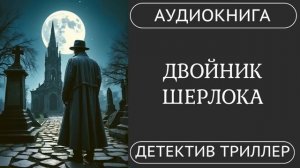 АУДИОКНИГА ПОЛНОСТЬЮ ️ ДВОЙНИК ШЕРЛОКА: Что если ты — всего лишь персонаж? #детектив #расследование