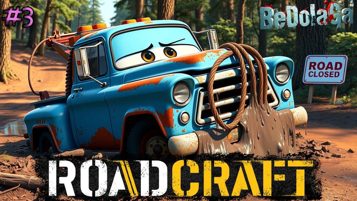 Где тут дорога? | RoadCraft #3 смотреть онлайн
