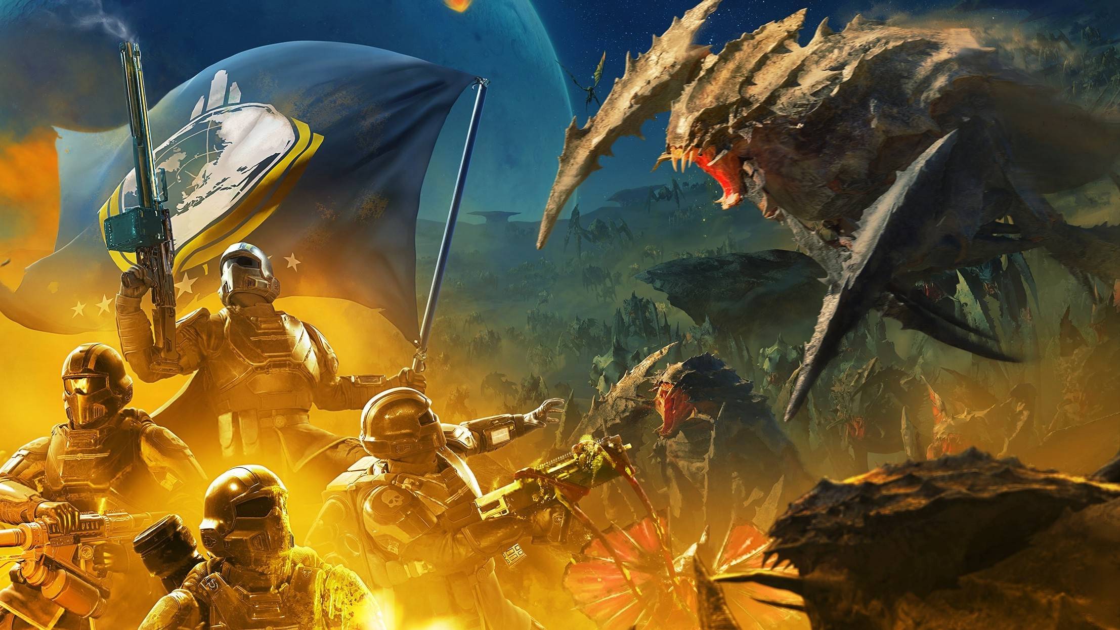 Helldivers 2 Планета за планетой смотреть онлайн