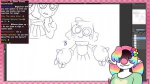 First Live Stream on YouTube Drawing