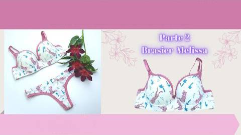 Пошив бюстгальтера "Мелисса". Выкройка в описании.