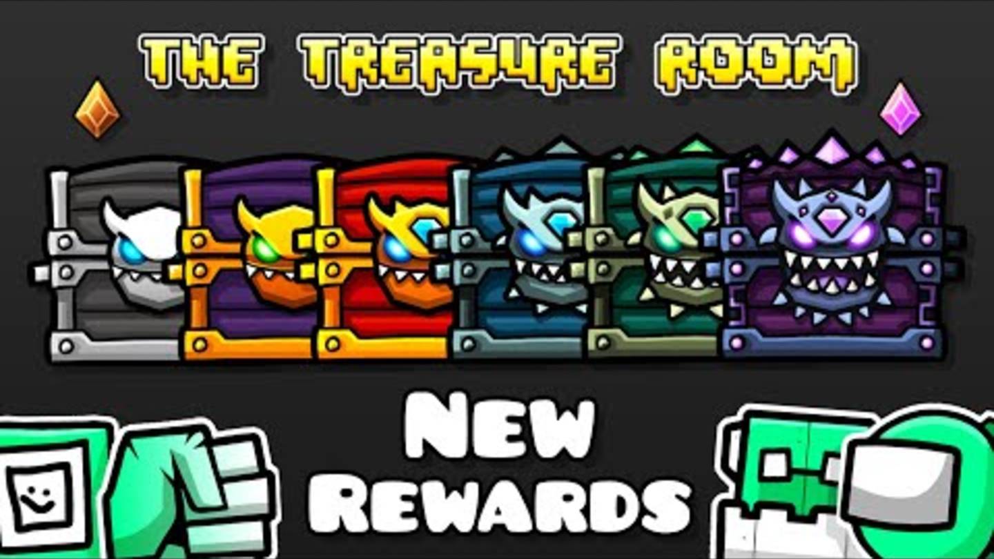 All New Chests Rewards, Geometry Dash 2.2
Все новые сундуки и награды, Geometry Dash 2.2 смотреть онлайн