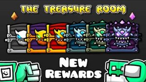 All New Chests Rewards, Geometry Dash 2.2
Все новые сундуки и награды, Geometry Dash 2.2