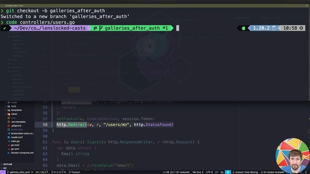 238 - Redirect to Galleries after Auth смотреть онлайн
