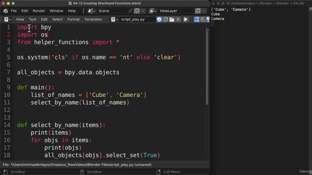 4_11. S4-12 Creating Shorthand Functions смотреть онлайн