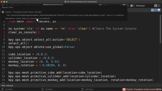 3_12. S3-13 Commenting Your Code смотреть онлайн
