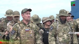 Новая группа добровольцев вылетела из аэропорта Грозного в зону СВО