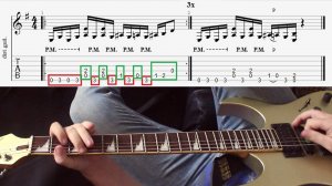 Разжёвываем досконально риф Cowboys from hell - Pantera. Обзор с табами.