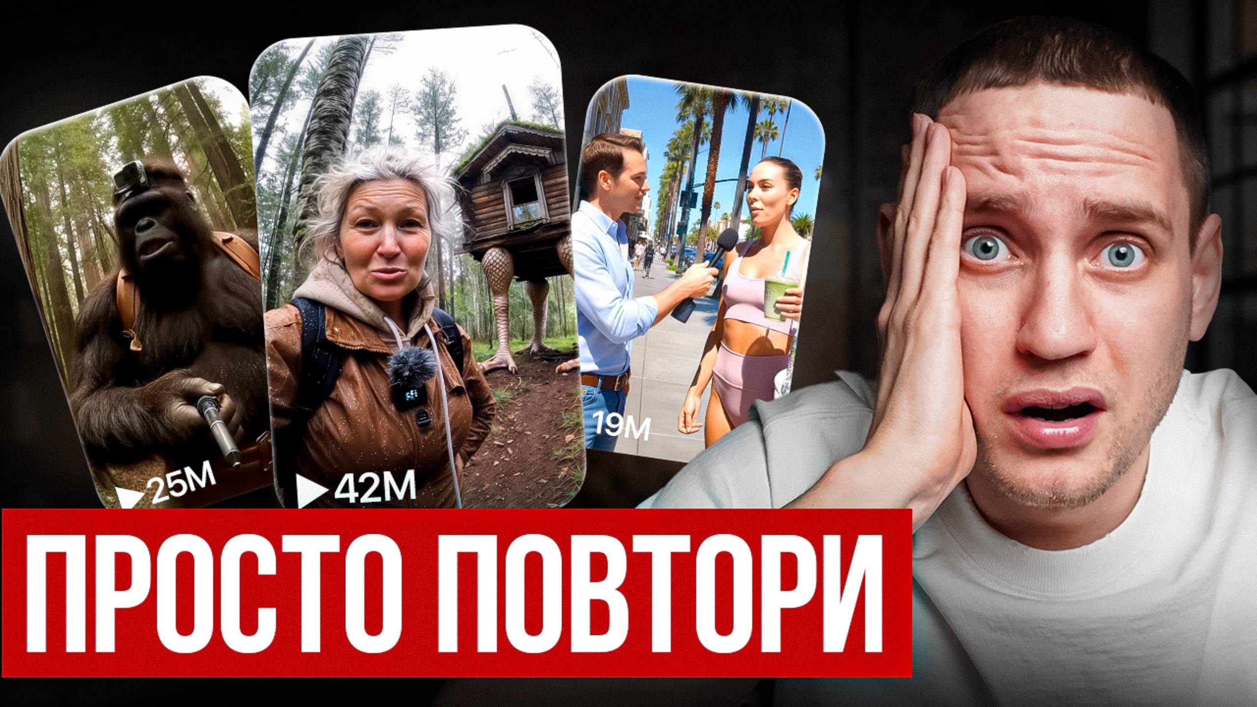 РАЗБОР как делать МИЛЛИОНЫ просмотров в VEO3 [промпт + гайд]