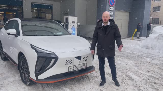 Электромобиль зимой: тест-драйв Evolute I-Sky смотреть онлайн