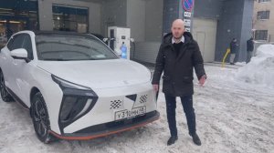 Электромобиль зимой: тест-драйв Evolute I-Sky