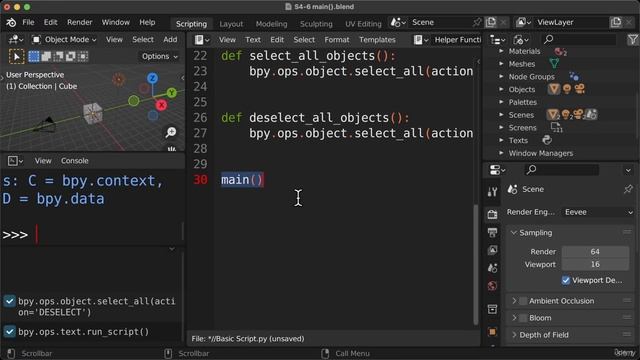 4_5. S4-6 Main() смотреть онлайн