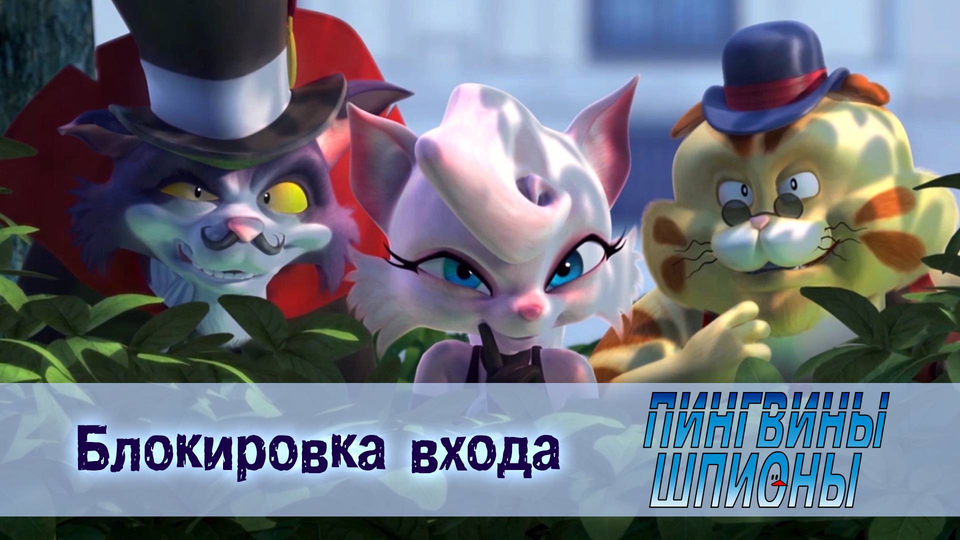 Пингвины шпионы, 1 сезон, 12 серия. Блокировка входа