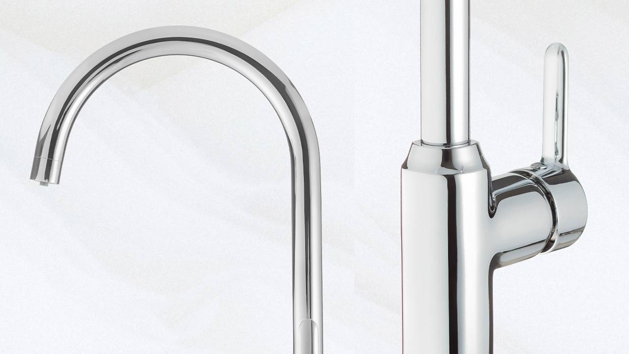 Распаковка кухонного смесителя с каналом для фильтрованной воды Swedbe Selene Plus 8041 смотреть онлайн