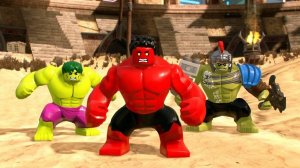 ВСЕ ХАЛКИ И БОЛЬШИЕ ПЕРСОНАЖИ В LEGO Marvel Super Heroes 2