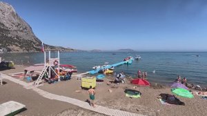 Новый Свет Крым ИЮЛЬ месяц Что происходит на пляже и на набережной главного курорта Крыма СЕГОДНЯ