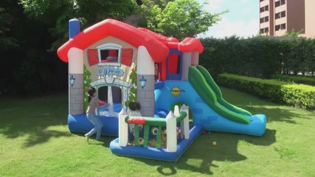 Надувной батут Happy Hop 