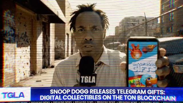 Snoop Dogg выпустил клип в честь Telegram смотреть онлайн