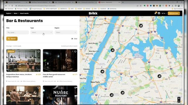 Шаблон сайт портала городской платформы на Word Press смотреть онлайн