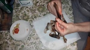Как чистить воблу