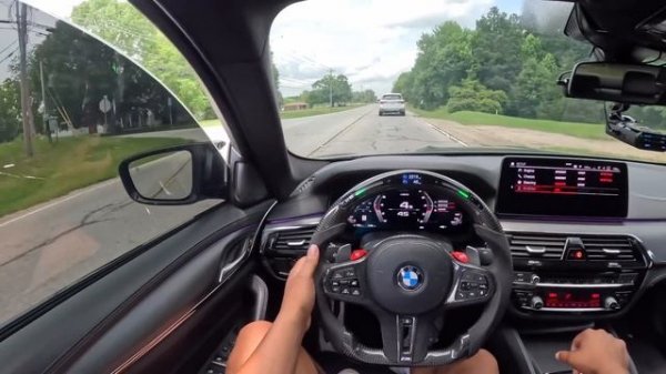 Тест драйв БМВ F90 M5