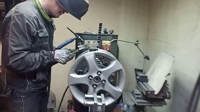 Правка литых дисков. Сварка алюминия. г. Липецк смотреть онлайн