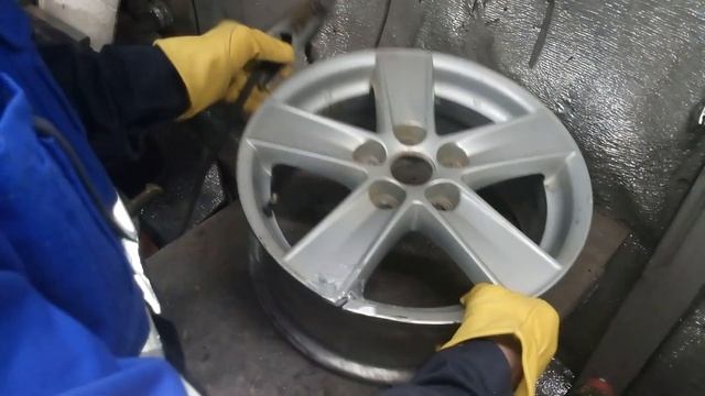 Как заварить диск у основания луча. г.Липецк смотреть онлайн