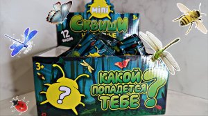 Мини сквиши с насекомыми/ Обзор распаковка