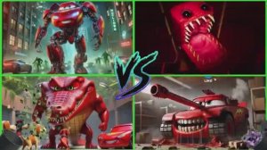 Трансформеры Молния Маккуин🆚Время игры в проекте🆚 Крокодил Молния Маккуин🆚 Танк-монстр Маккуин