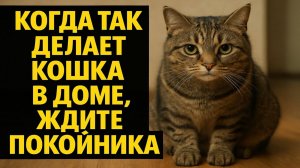 Когда кошка делает так, ждите беды! Народные приметы, о чем предупреждают кошки в доме