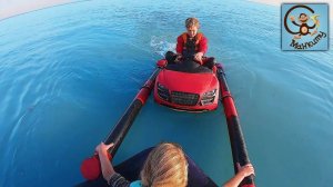 Манкиту застряли в море и спасатель на машинке-лодке. Манкиту Истории