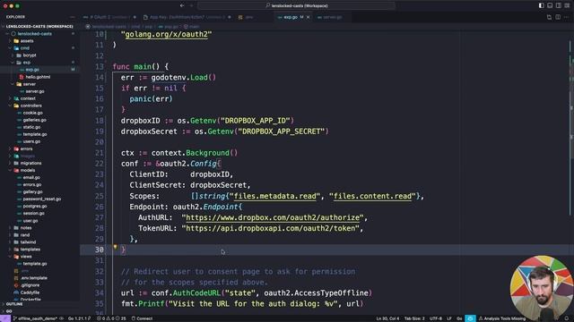 267 - Offline OAuth Demo смотреть онлайн