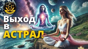 ⭐️ МЕДИТАЦИЯ на ВЫХОД в АСТРАЛ! ⭐️ВЫХОД из ТЕЛА! ЭФФЕКТИВНАЯ!  ⭐️ Погрузись СЕЙЧАС!!!