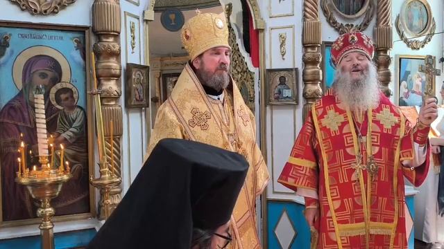 Проповедь митрополита Иоанна в праздник Рождества Иоанна Предтечи в с Коротни смотреть онлайн