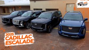 Обзор 2025 Cadillac Escalade: все комплектации, опции, цвета и цены