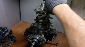 MMC DELICA 4M40 замена вала ТНВД часть 1