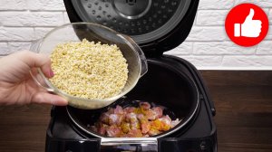 Очень Вкусное Блюдо из перловки и курицы. Этот Ужин в мультиварке Вас покорит! Вкусный Рецепт!
