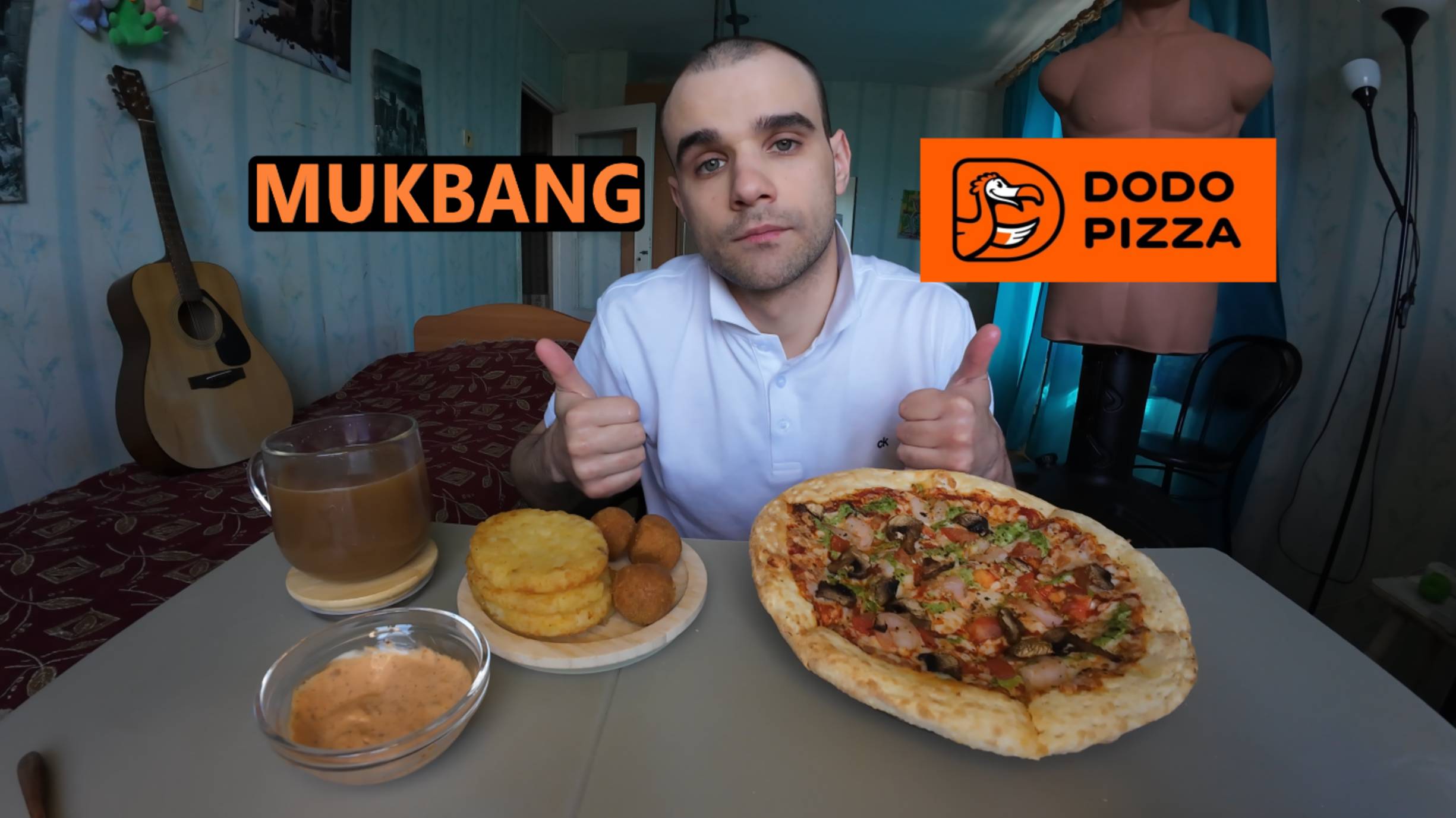 МУКБАНГ НОВИНКА ИЗ ДОДО ПИЦЦА / КРЕВЕТКИ И ПЕСТО / ХАШБРАУН / ПИРОЖНОЕ / EATING MUKBANG ASMR АСМР смотреть онлайн