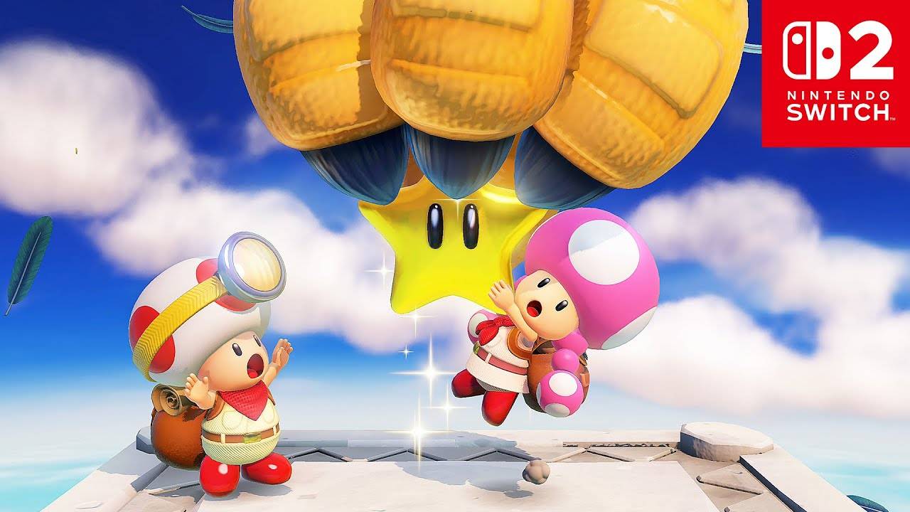 Captain Toad Treasure Tracker | Капитан Тоад: Искатель сокровищ | Nintendo Switch 2 | 4K 60FPS