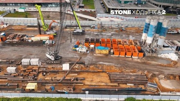 Ход строительства STONE Ходынка 2 — июнь 2025