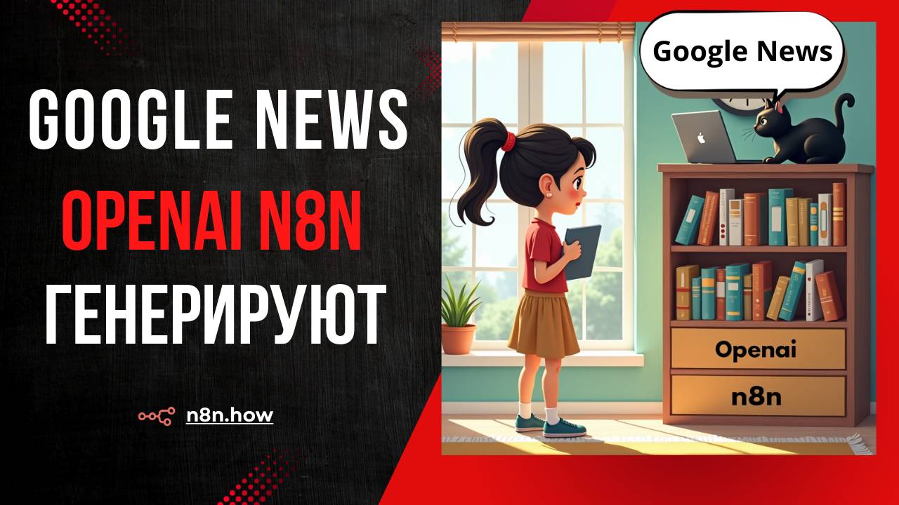 Google News, Openai и N8n вместе генерируют статьи