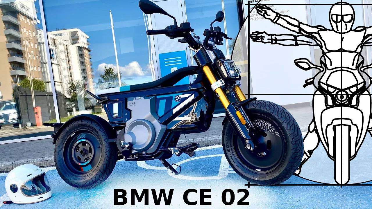 BMW CE 02: самый маленький BMW в обзоре Дмитрия Федотова (MNE Subtitles)