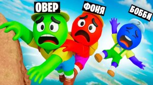 ЗАЛЕЗЛИ НА ОГРОМНУЮ ГОРУ! УГАРНЫЕ ПЛАСТИЛИНОВЫЕ ЧЕЛОВЕЧКИ В PEAK