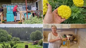 ВСЁ, ДОМ УТЕПЛЁН, НО ПРИШЛОСЬ СЛОМАТЬ МОЙ КРАСИВЫЙ ФАРТУК.