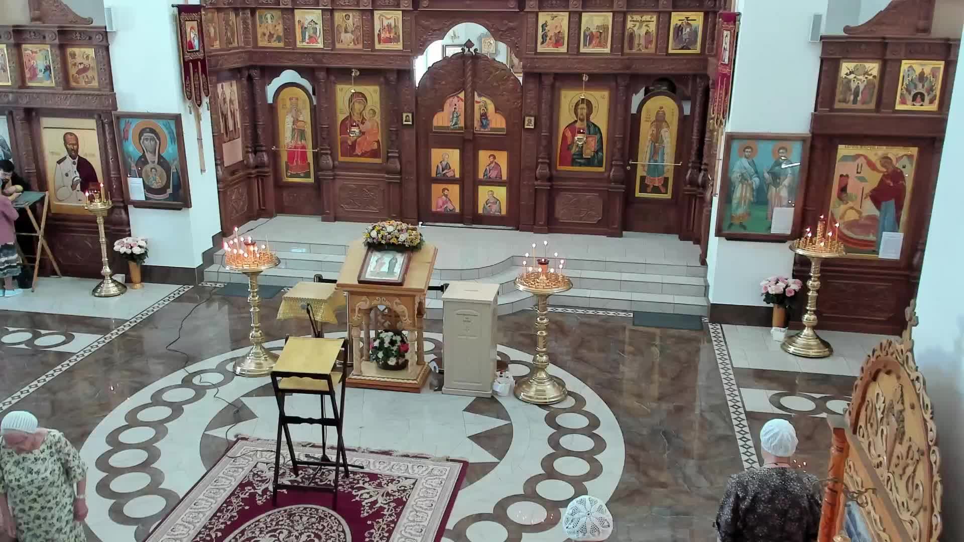 Богослужение в храме Космы и Дамиана 11.07.2025г. смотреть онлайн