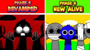 INCREDIBOX SPRUNKI PH6 🔄❤️ | REVAMPED vs NEW ALIVE! 💥 КТО ЛУЧШЕ? #сезонконтентаRUTUBE