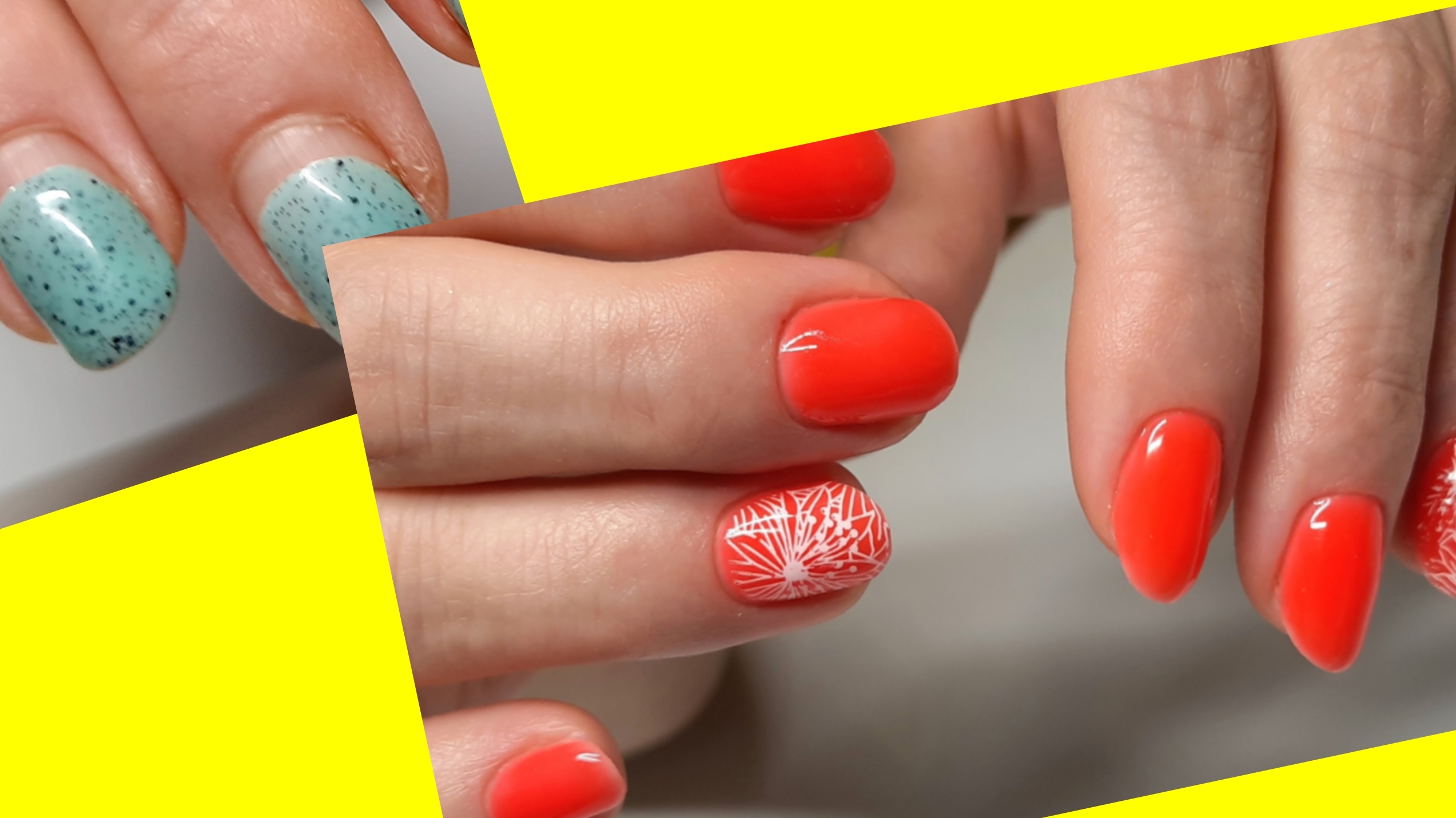 *678*Коррекция ногтей цветным гелем Агент Nail neon.
Быстрый дизайн стемпингом. смотреть онлайн
