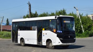 Автобус КАМАЗ-4280-F5 Vega (Р 620 ТХ 716). Покатушки по Барнаулу.