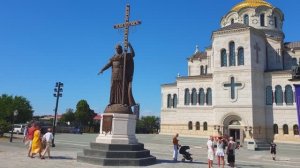 Херсонес Таврический: Свято-Владимирский собор снаружи, внутри. Два храма внутри одного собора #крым