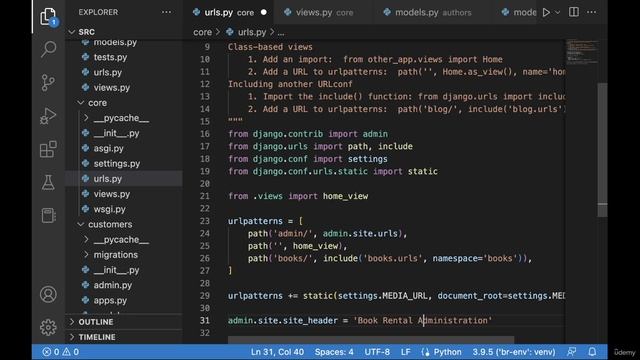 007 Further adjustments for the Django Admin смотреть онлайн